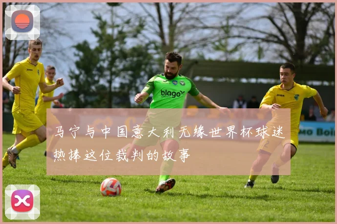 马宁与中国意大利无缘世界杯球迷热捧这位裁判的故事